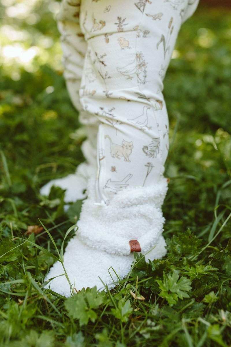 Stay On Sherpa Boots | Alabaster