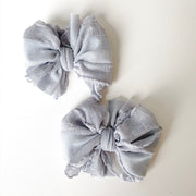 Sterling | Ruffled Hair Clip