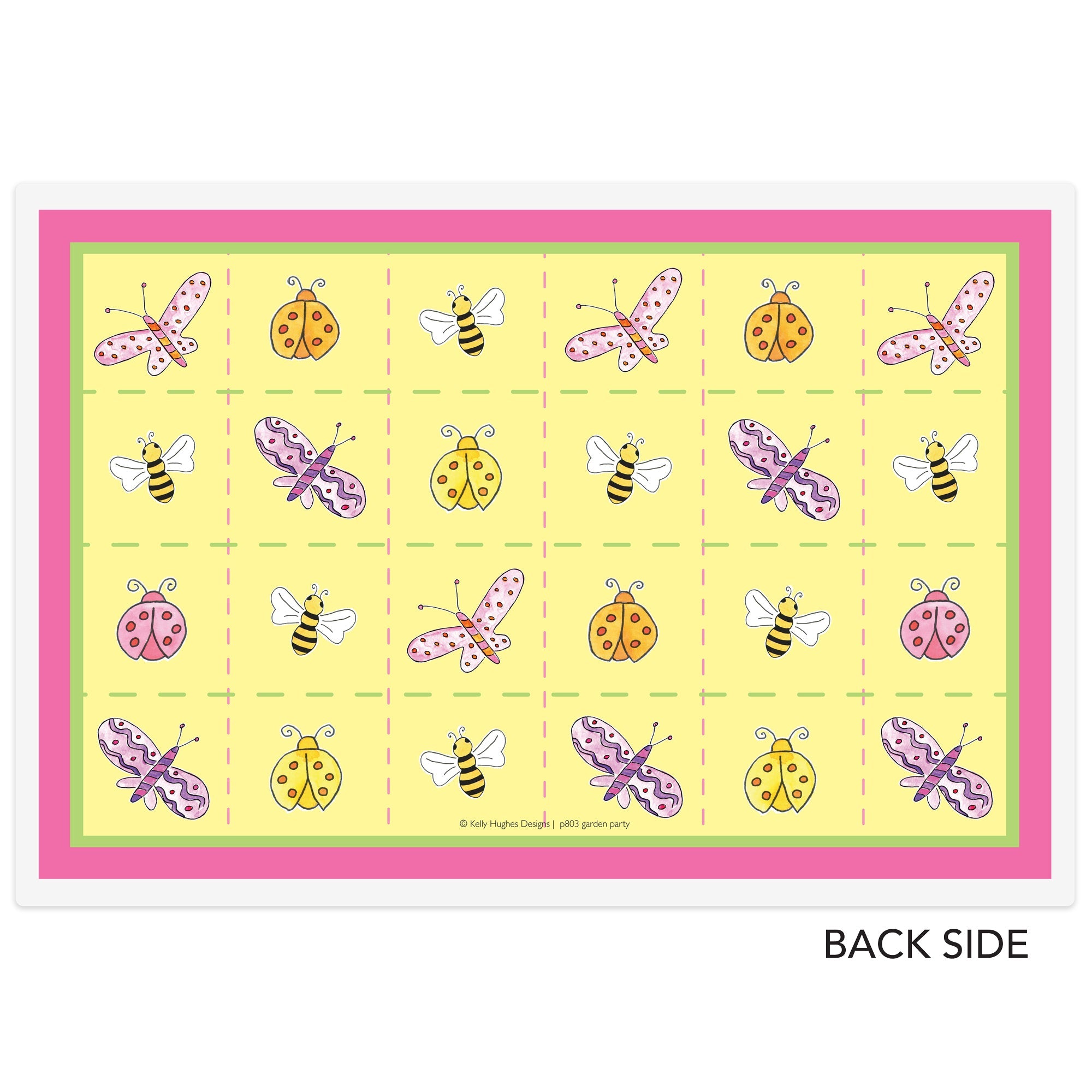Garden Party Kids Placemat