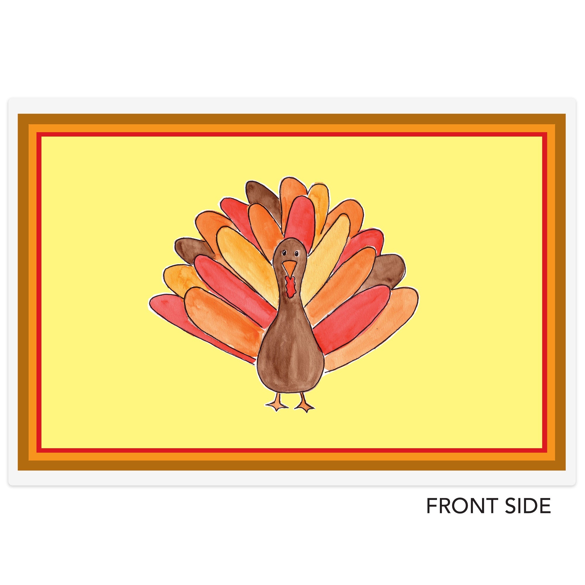 Tom Turkey Kids Placemat