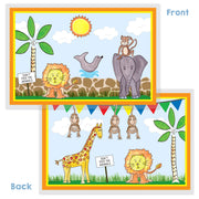 Zoo Friends Kids Placemat
