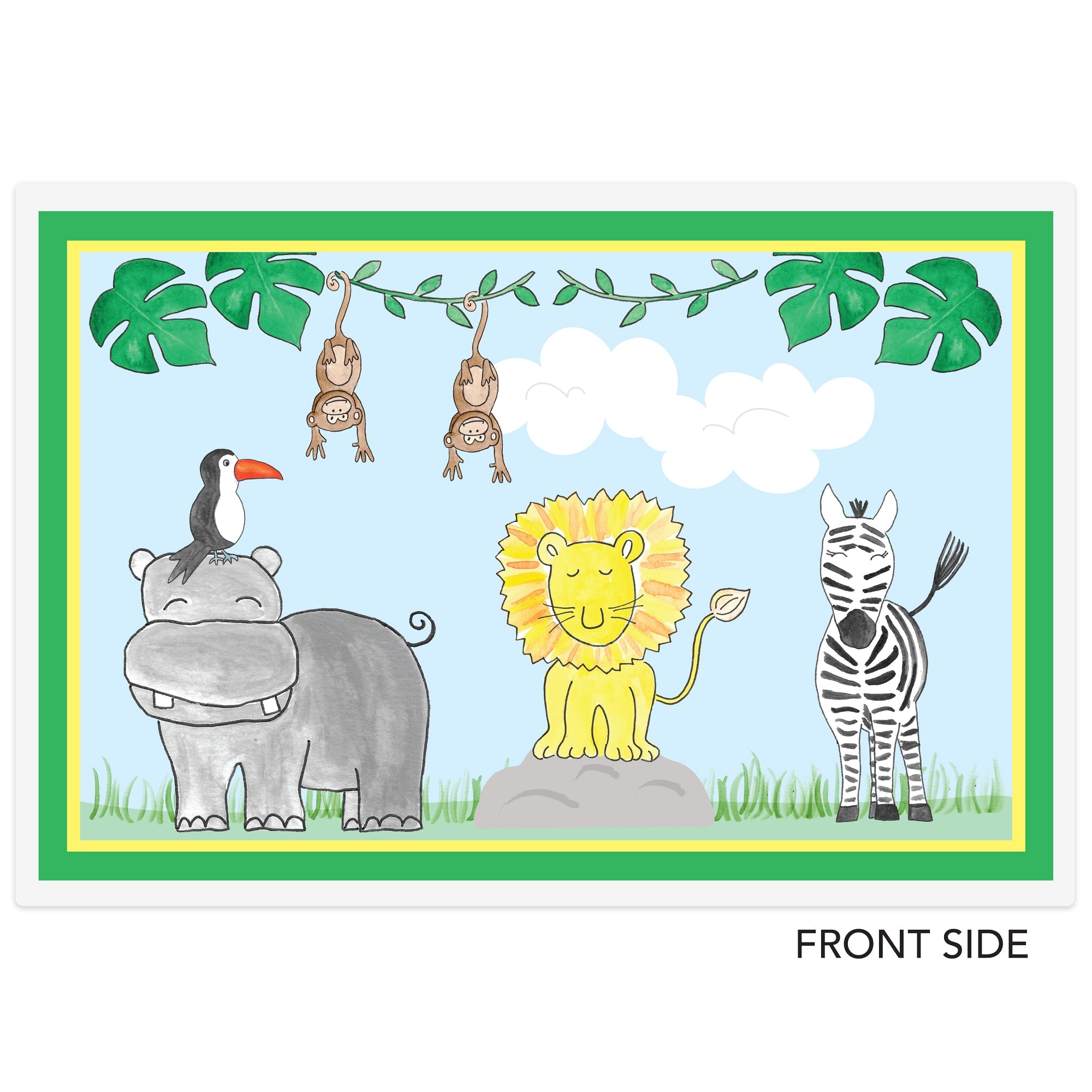 Going On Safari Kids Placemat