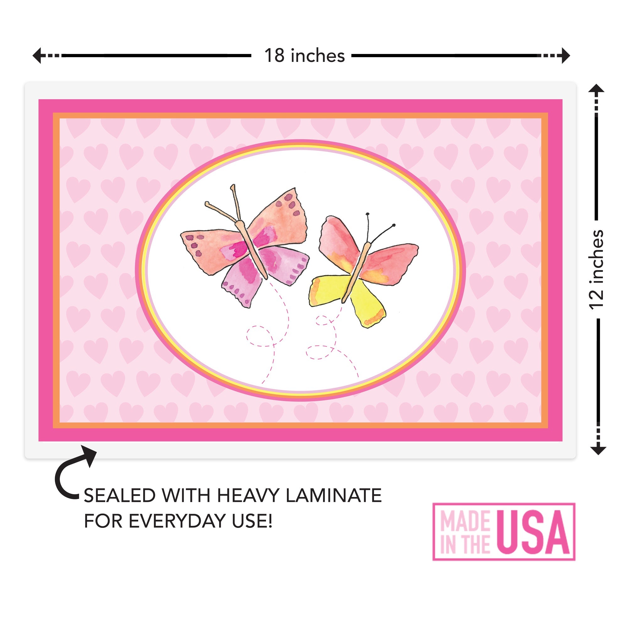 Butterflies Kids Placemat