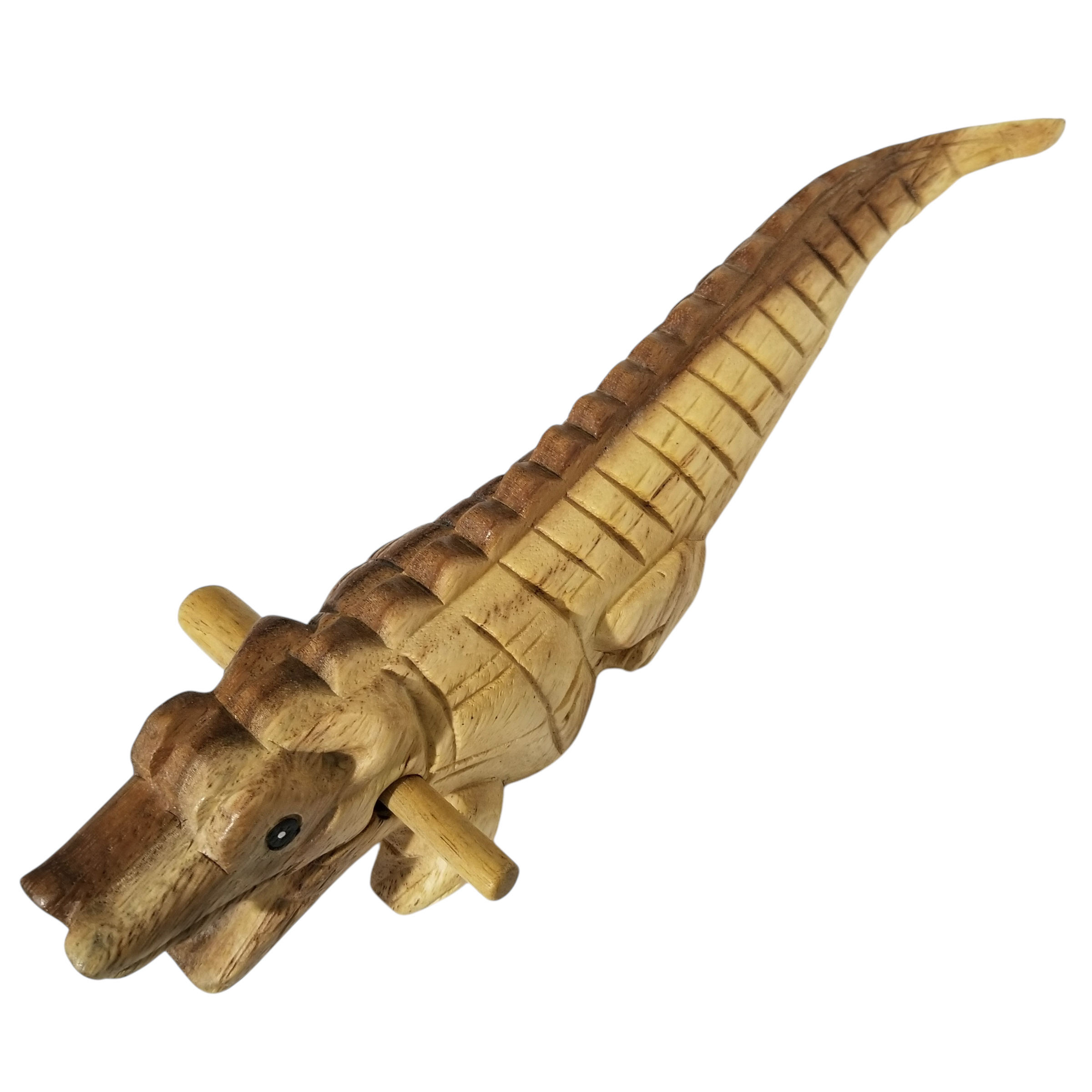 11-wooden-musical-percussion-intrument-alligator