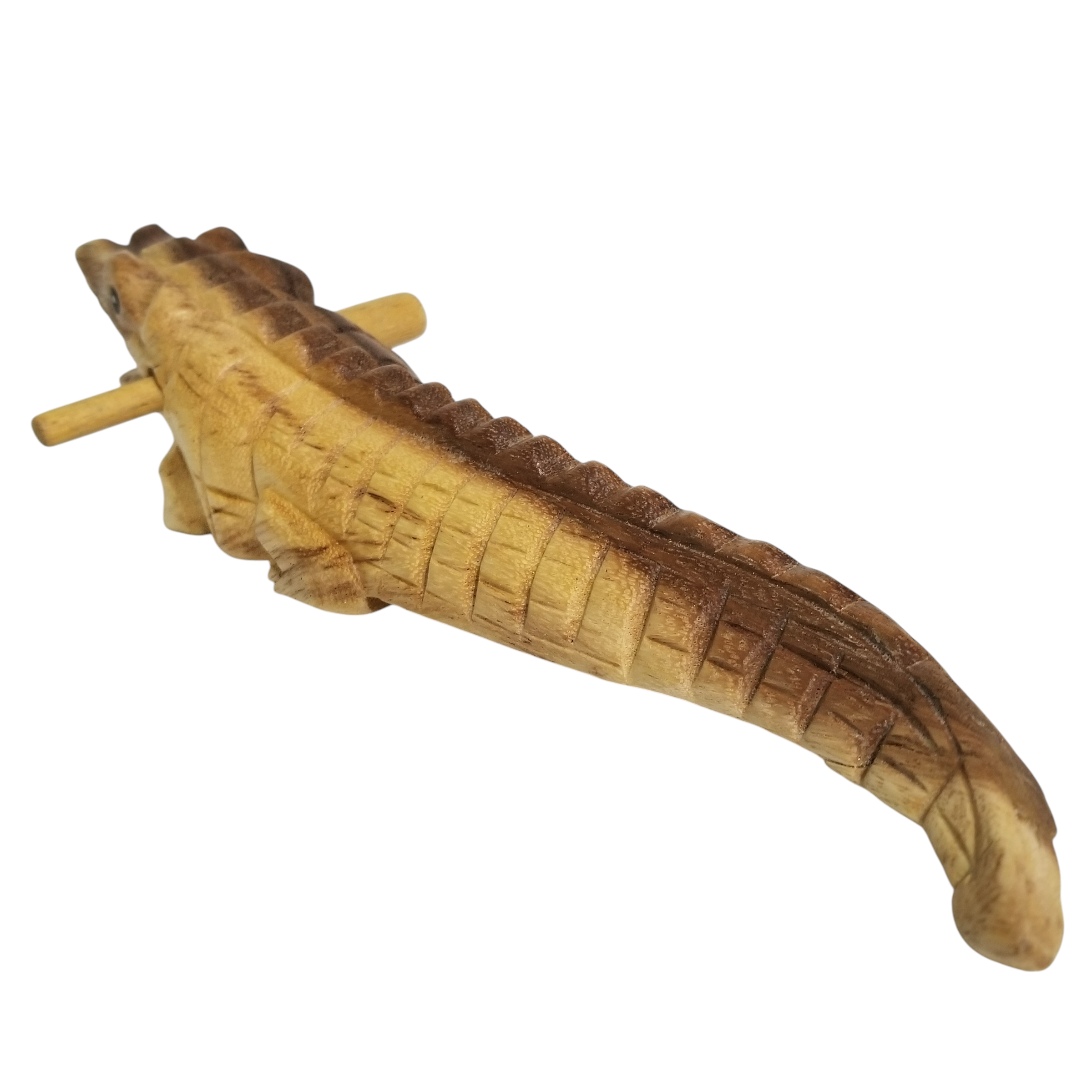 11-wooden-musical-percussion-intrument-alligator