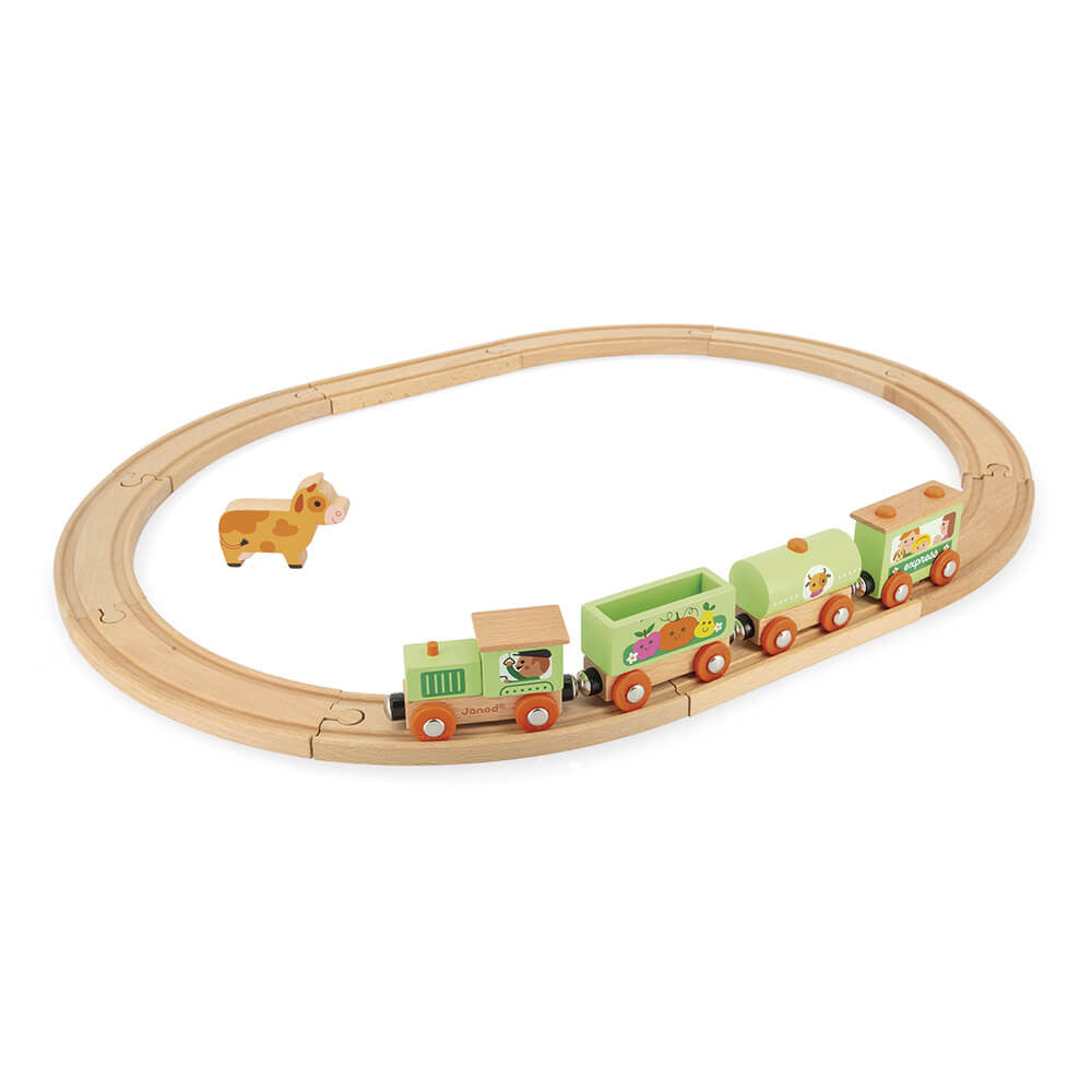 Story Farm Train With Tracks