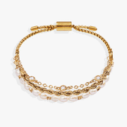 Crystal + Pearl Stranded™ Bracelet Set