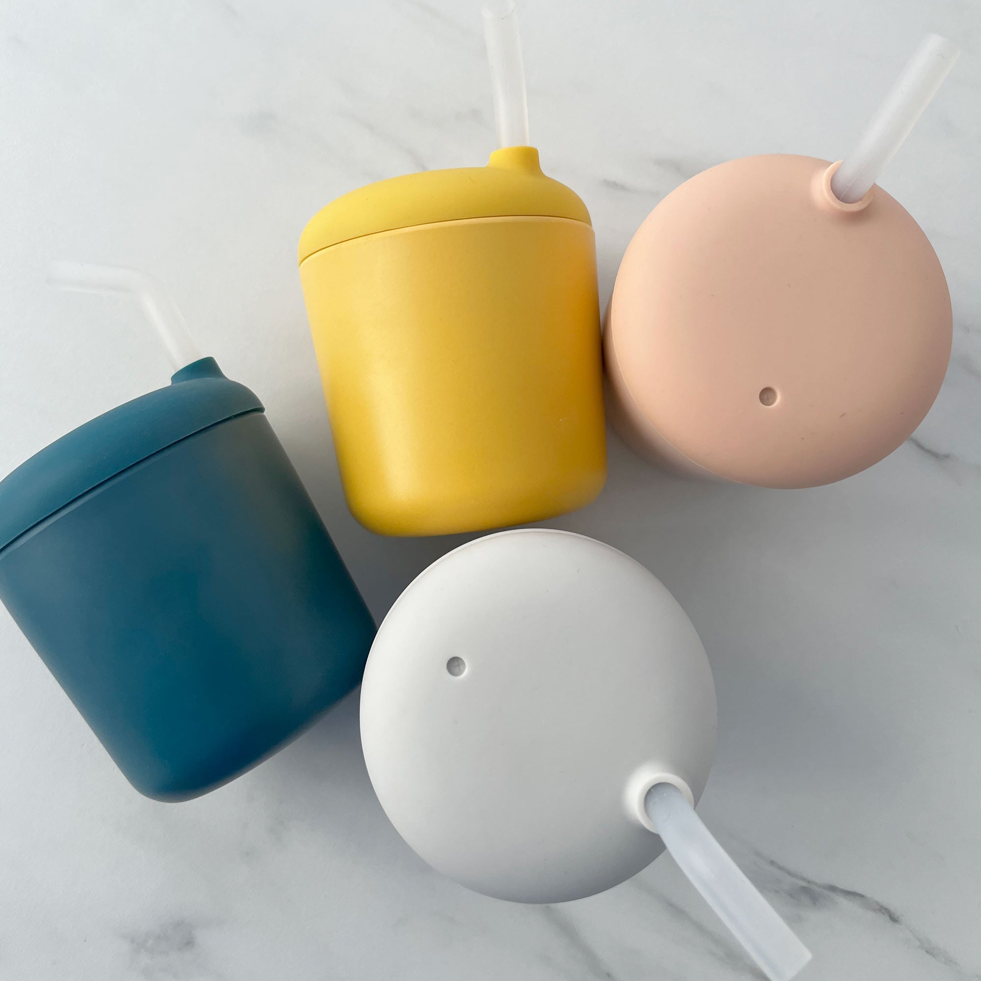 Sippy Cup With Straw - Cloud