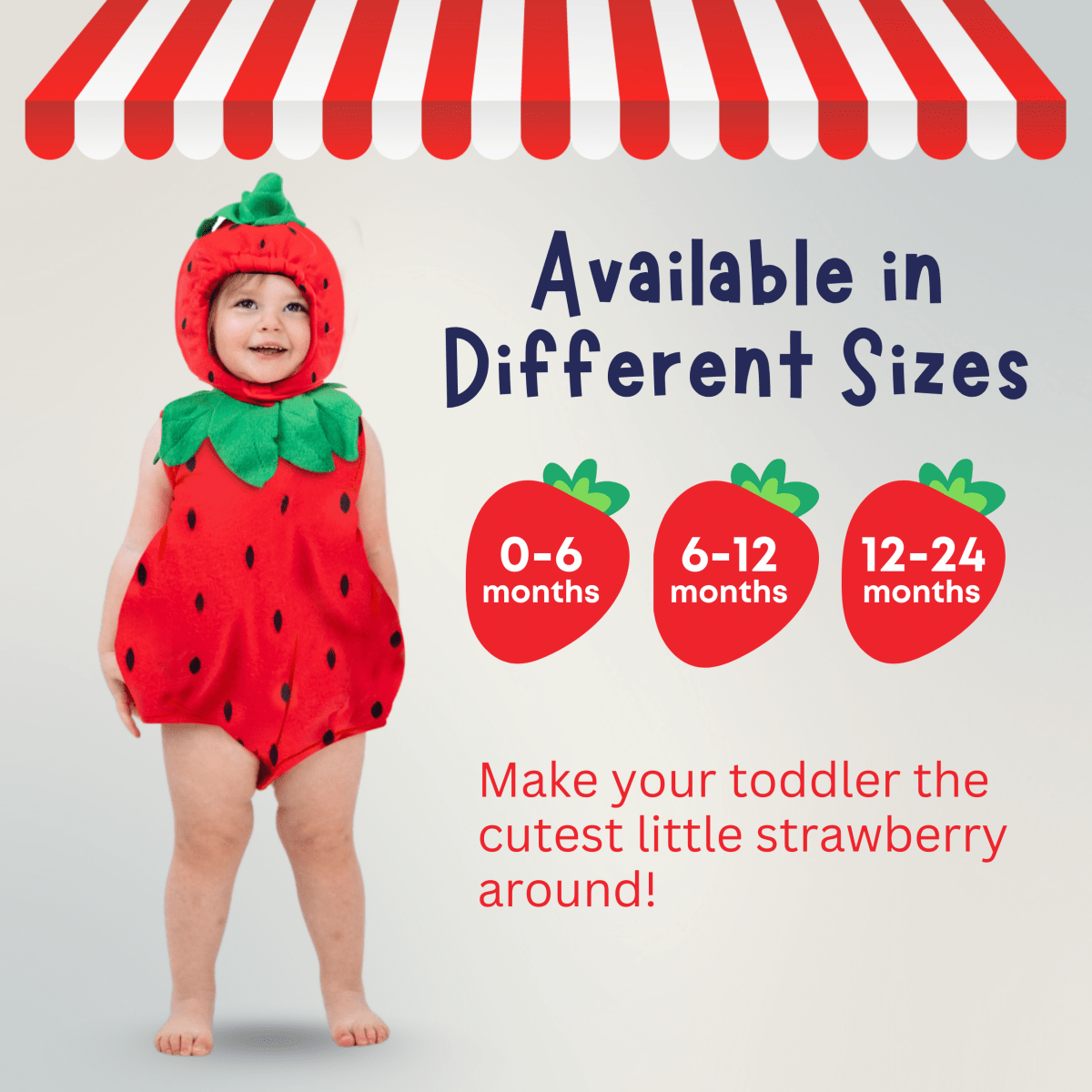 Strawberry Costume - Babies
