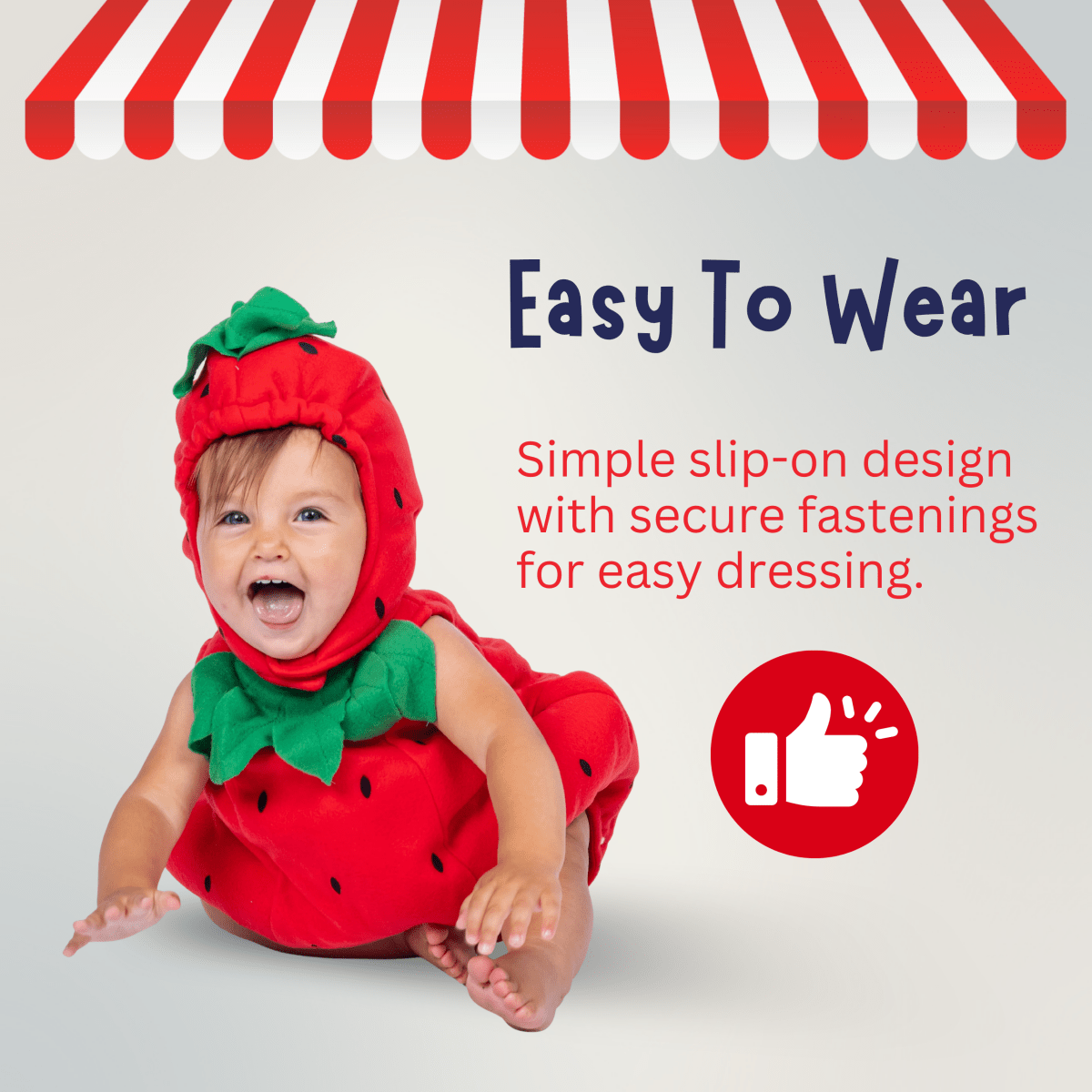 Strawberry Costume - Babies