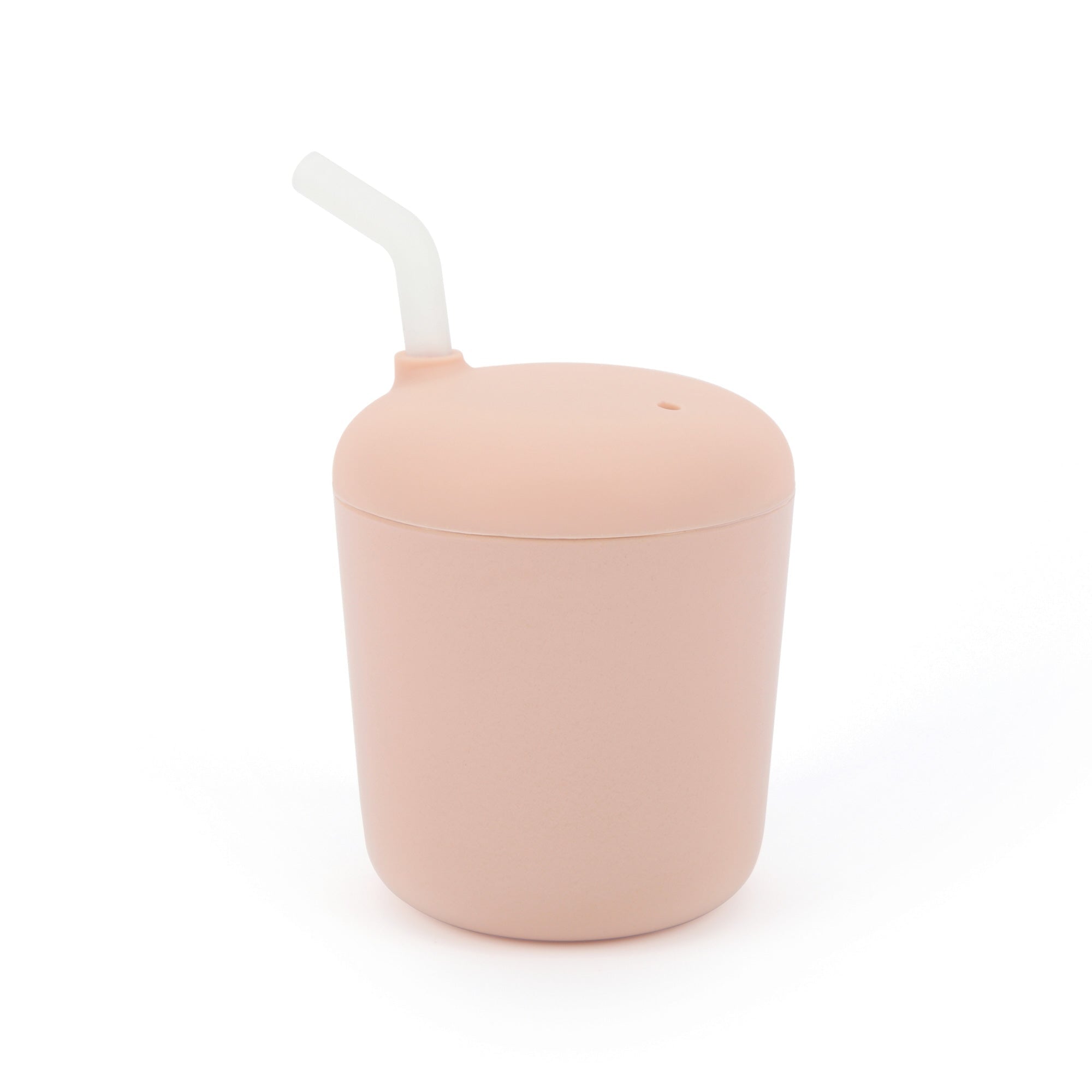 Sippy Cup With Straw - Blush