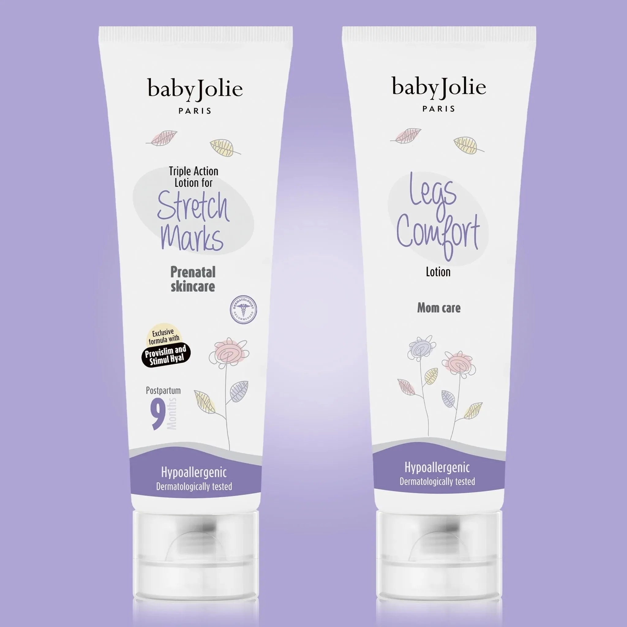 Stretch Marks Cream & Legs Comfort | Mom Care Bundle