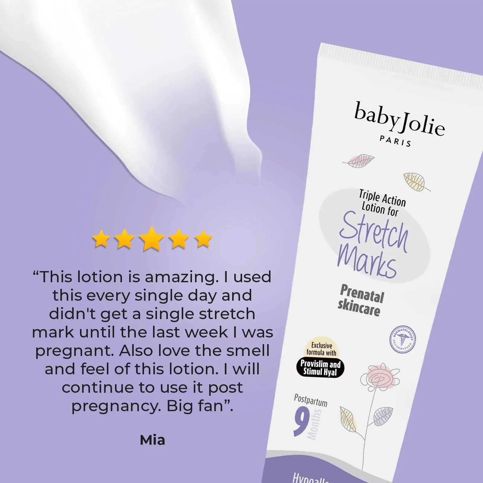 Stretch Marks Cream | Triple Action For Pregnancy