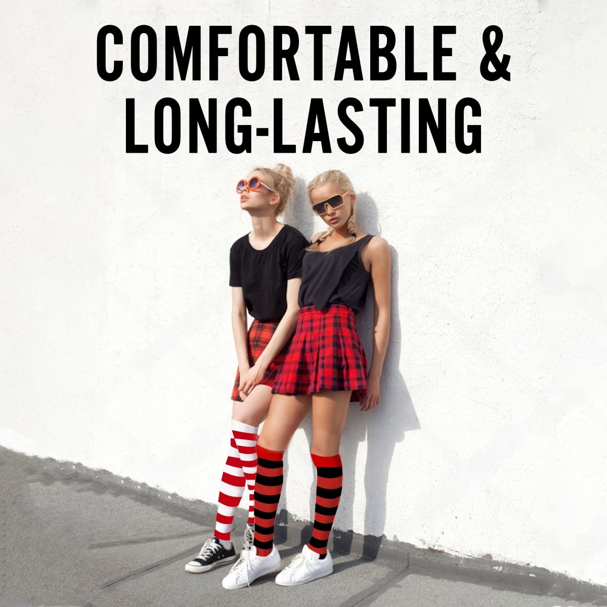 Striped Cotton Socks For Adults