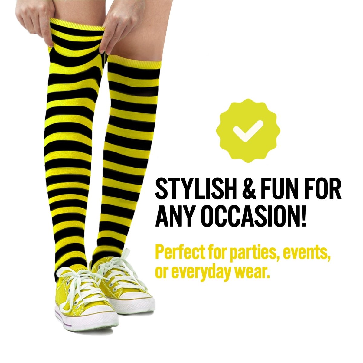 Striped Cotton Socks For Kids