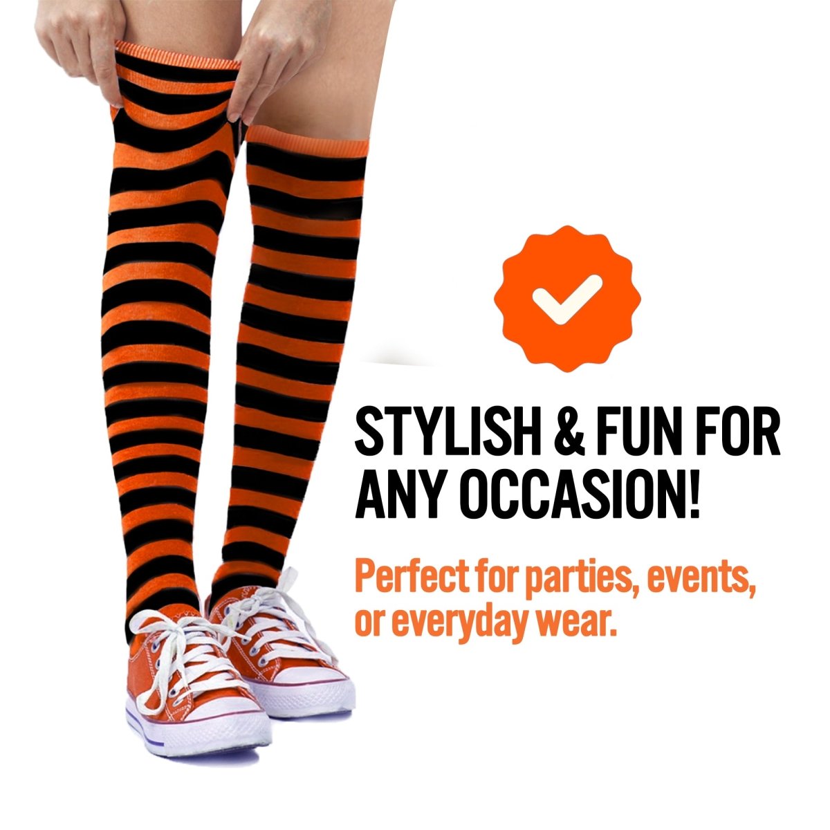 Striped Cotton Socks For Kids