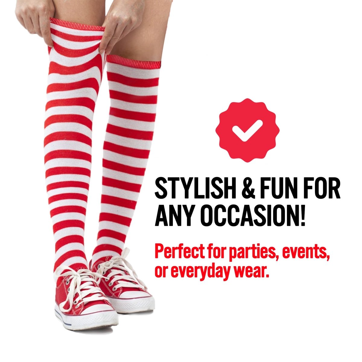 Striped Cotton Socks For Kids