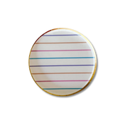 Striped Small Plate (8 Per Set)