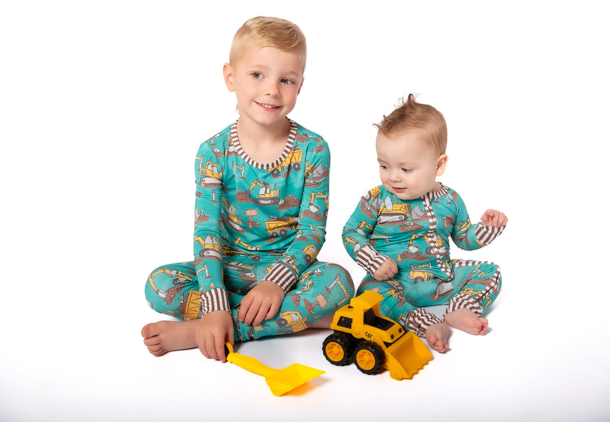 My First Fossil Adventure Bamboo Two Piece Pajamas
