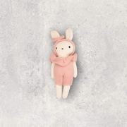 Bunny Headband Jump Suit Toy - Pink