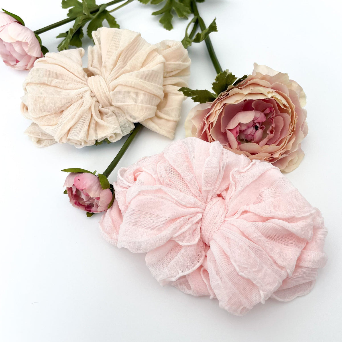 Sugar Cookie | Signature Ruffled Baby Headband