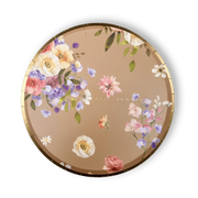 Summer Floral Plate, Large