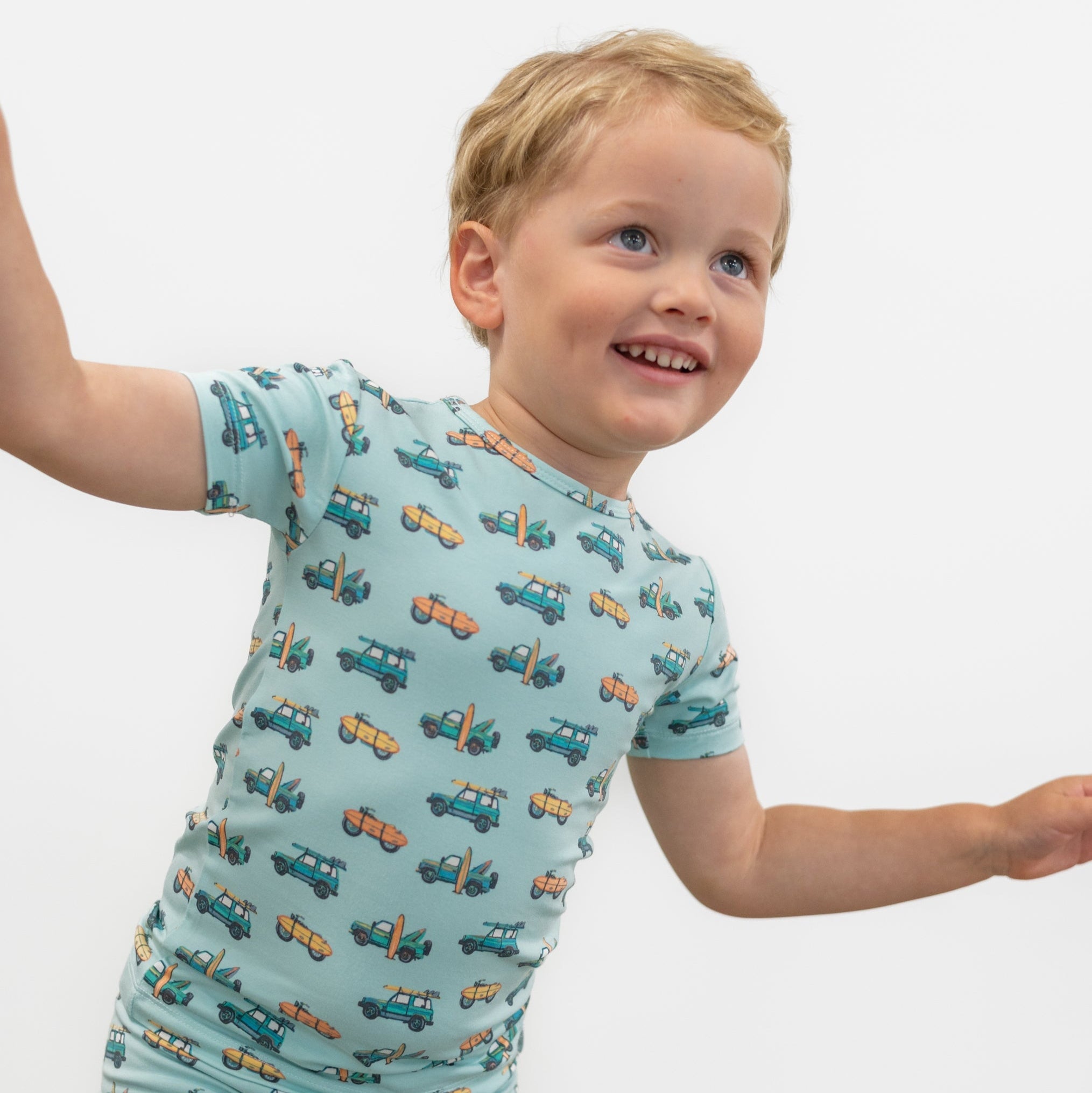 Surfing Beach Summer Pajama Set