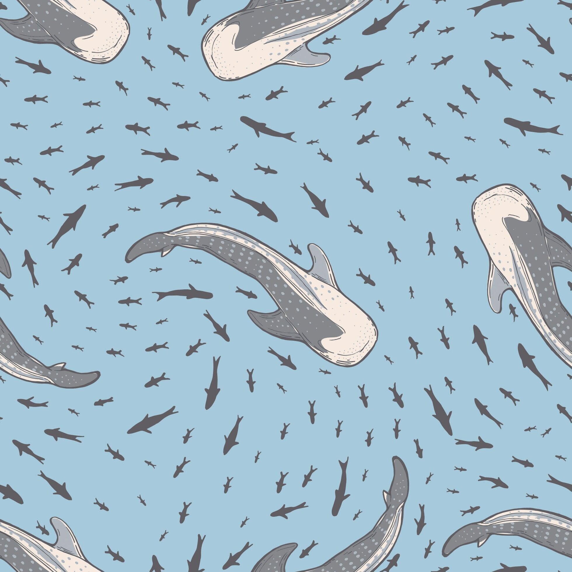 Summer Pj - Swirling Sharks