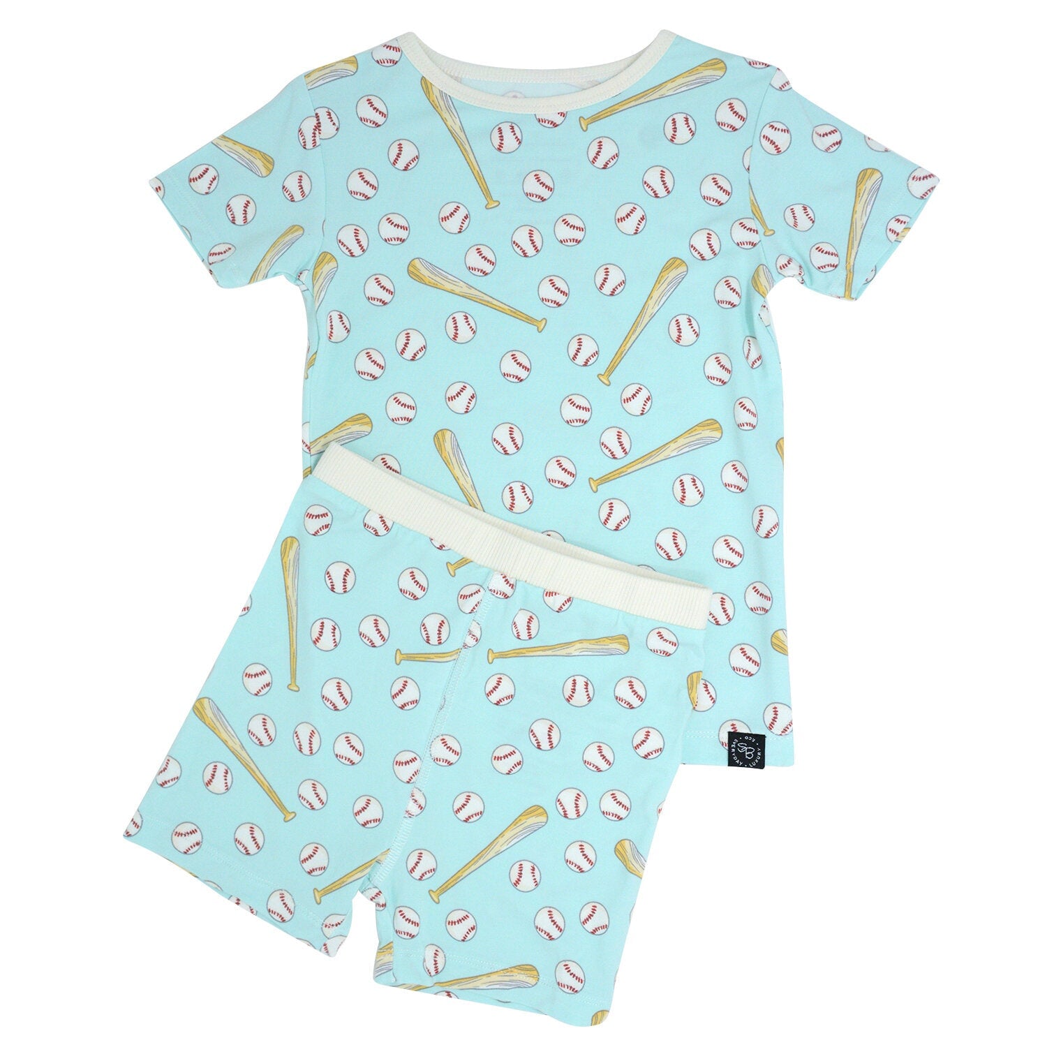 Summer Pj - Little Slugger Aqua