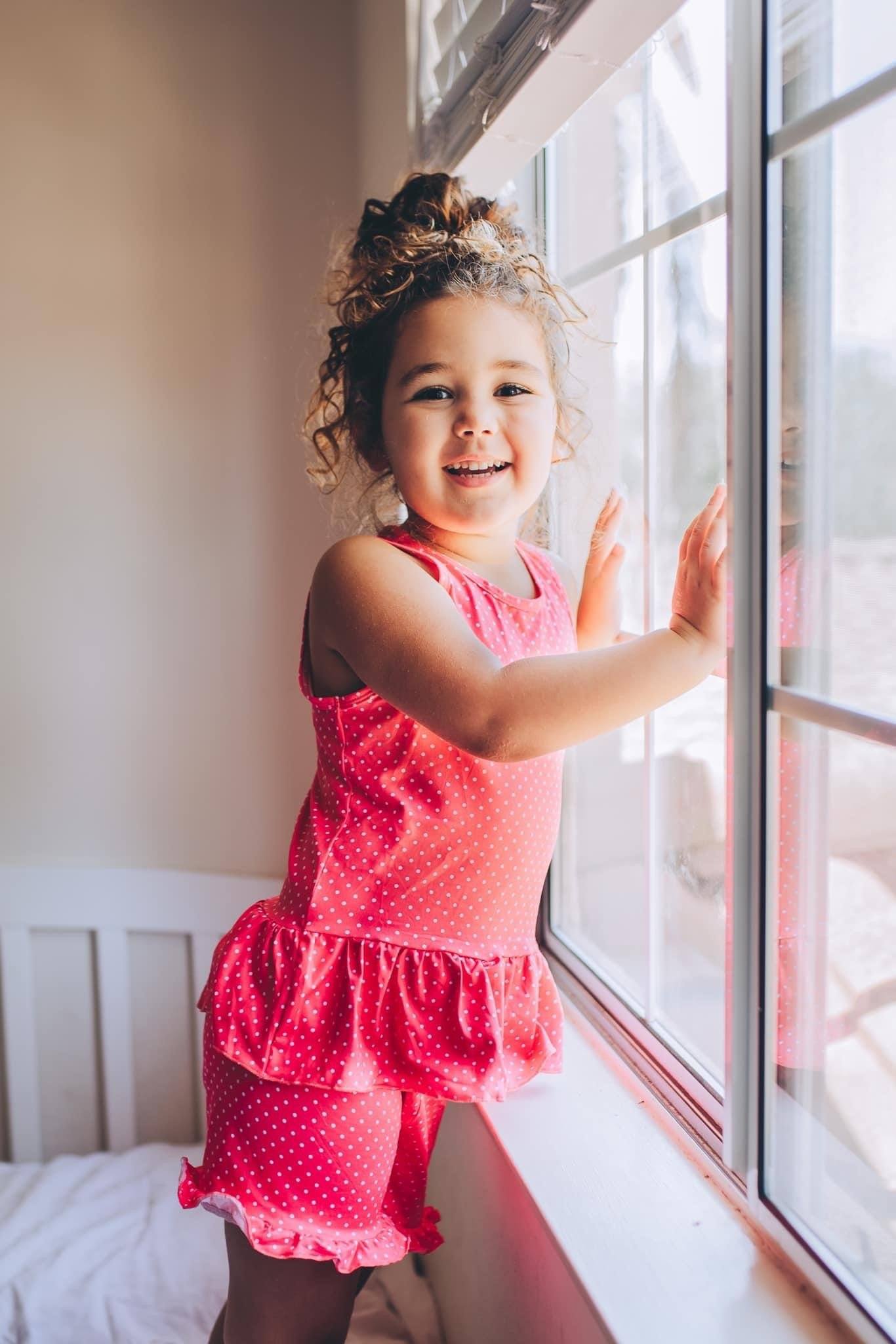 Polka Dot 2pc Pj Set