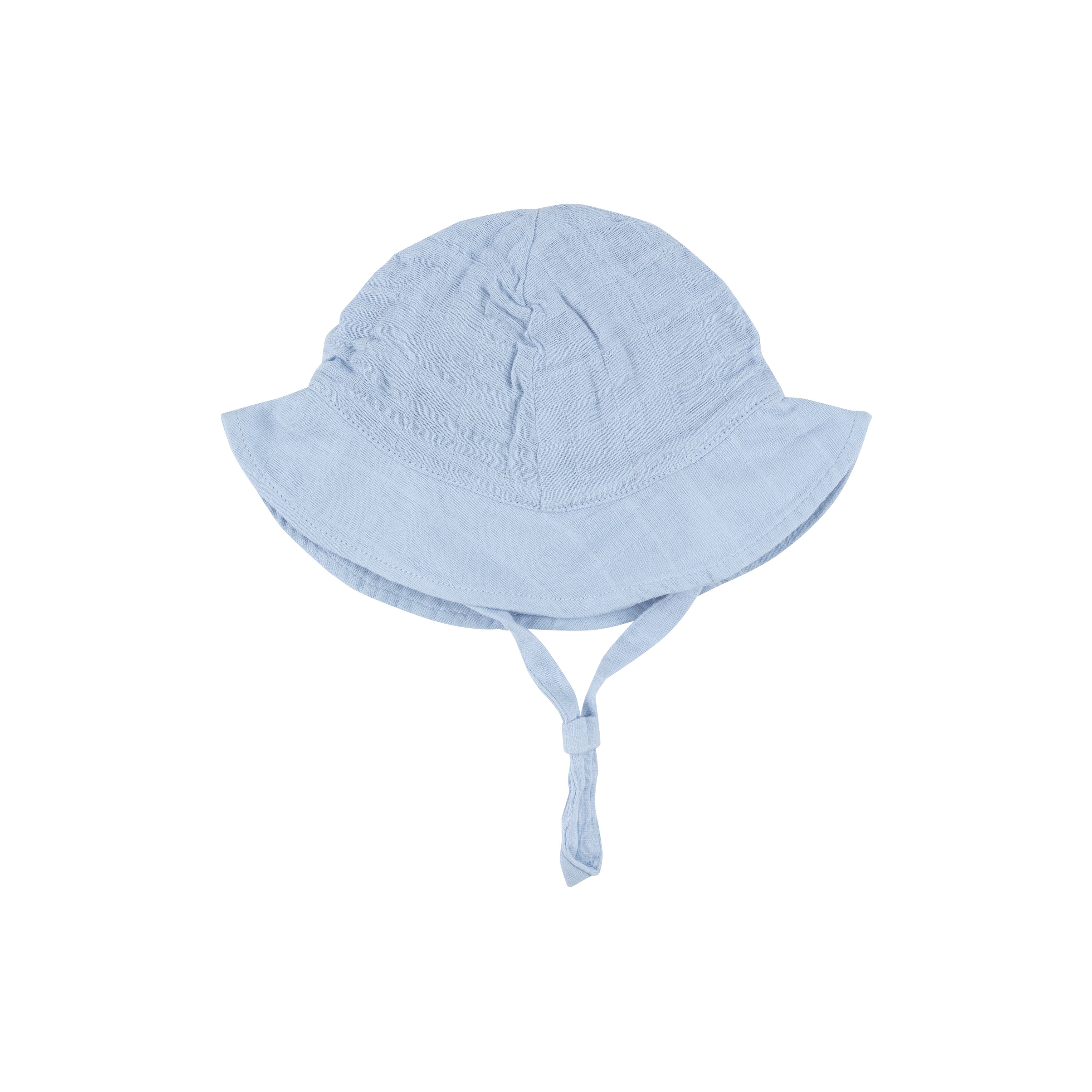 Sunhat - Dusty Blue Solid Muslin