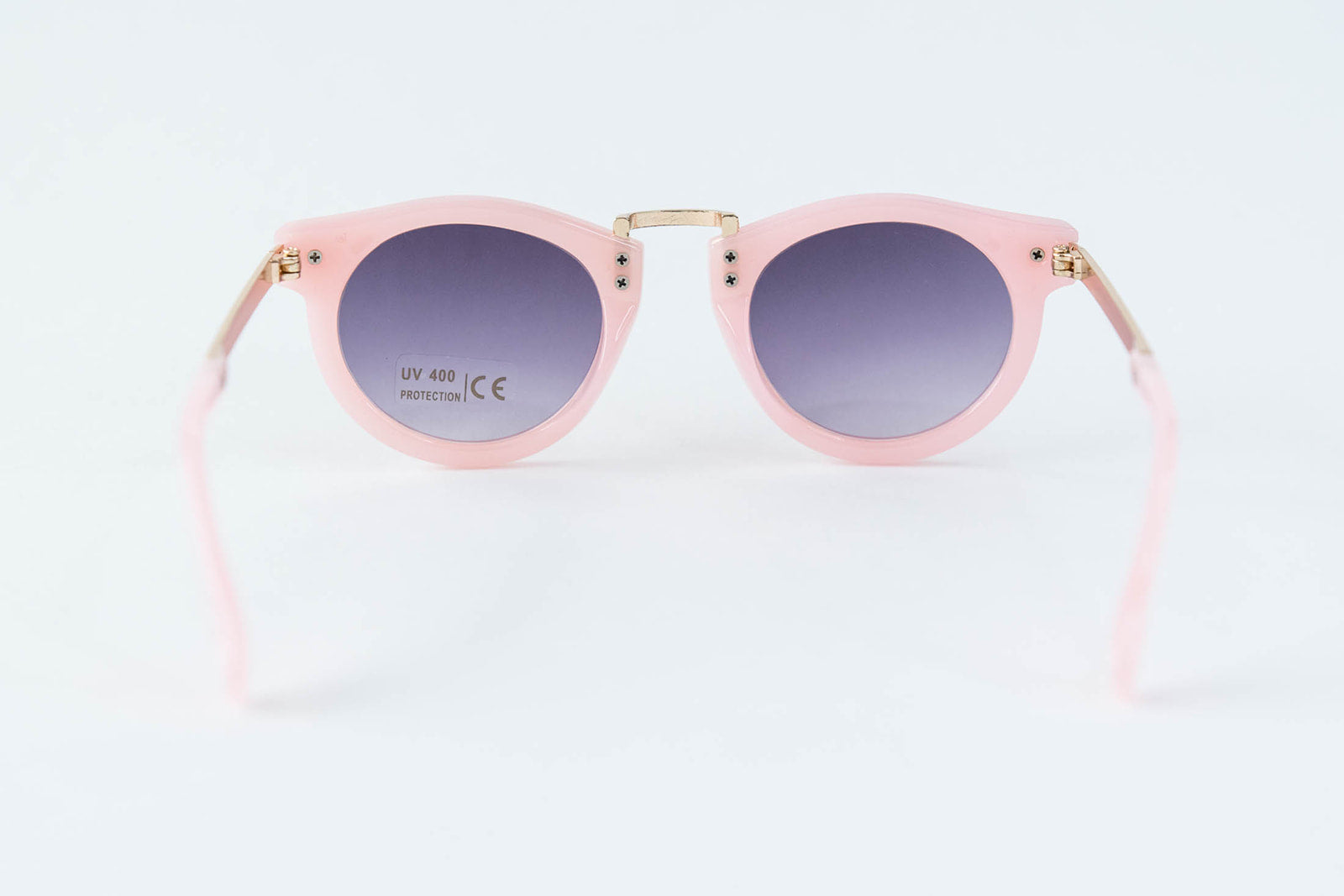 Toddler & Kid Gold Accent Sunglasses - Pink