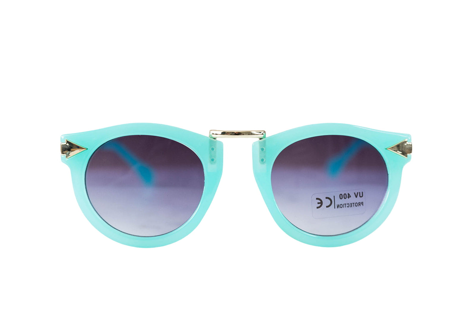 Toddler & Kid Gold Accent Sunglasses - Teal