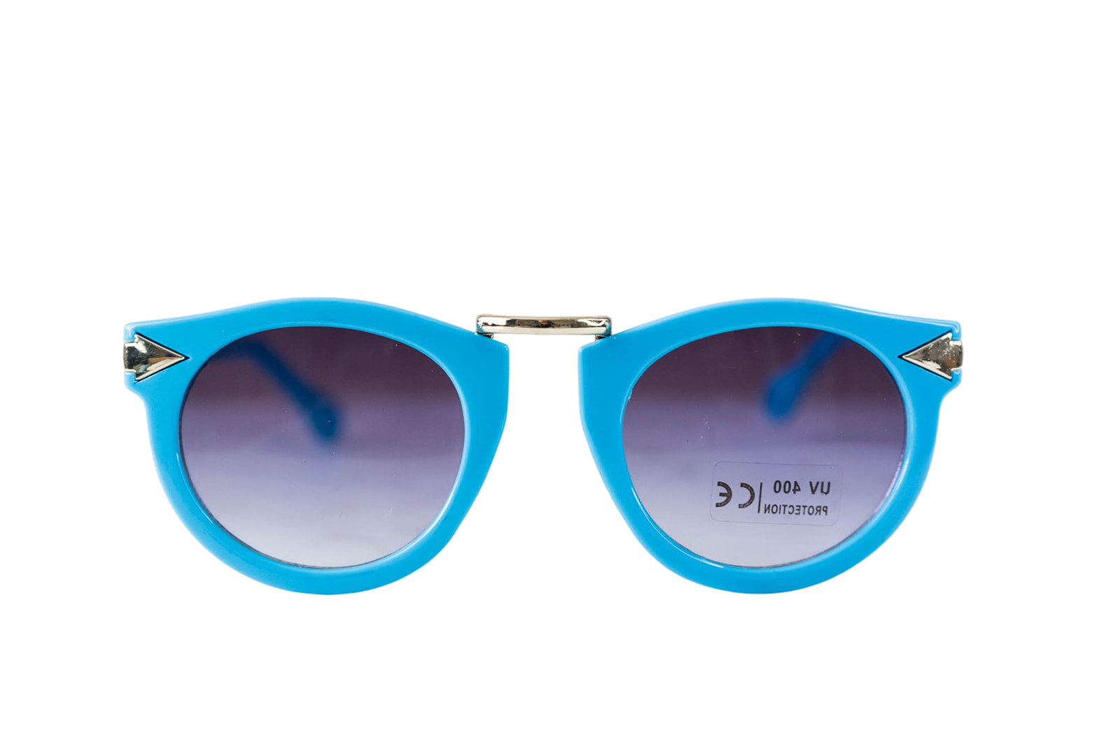 Toddler & Kid Gold Accent Sunglasses - Blue