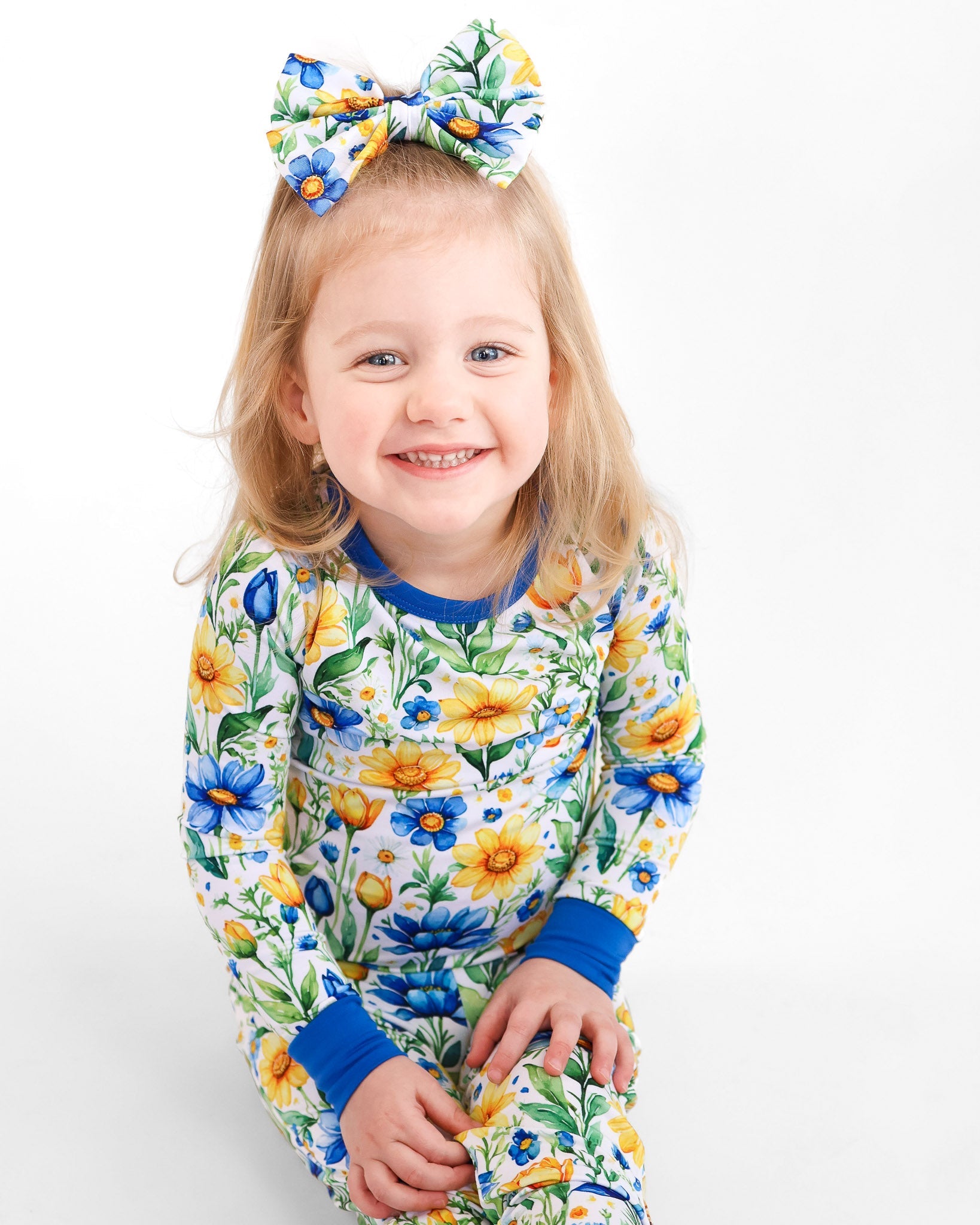 Sunshine Meadows | Bamboo Two-piece Pajamas