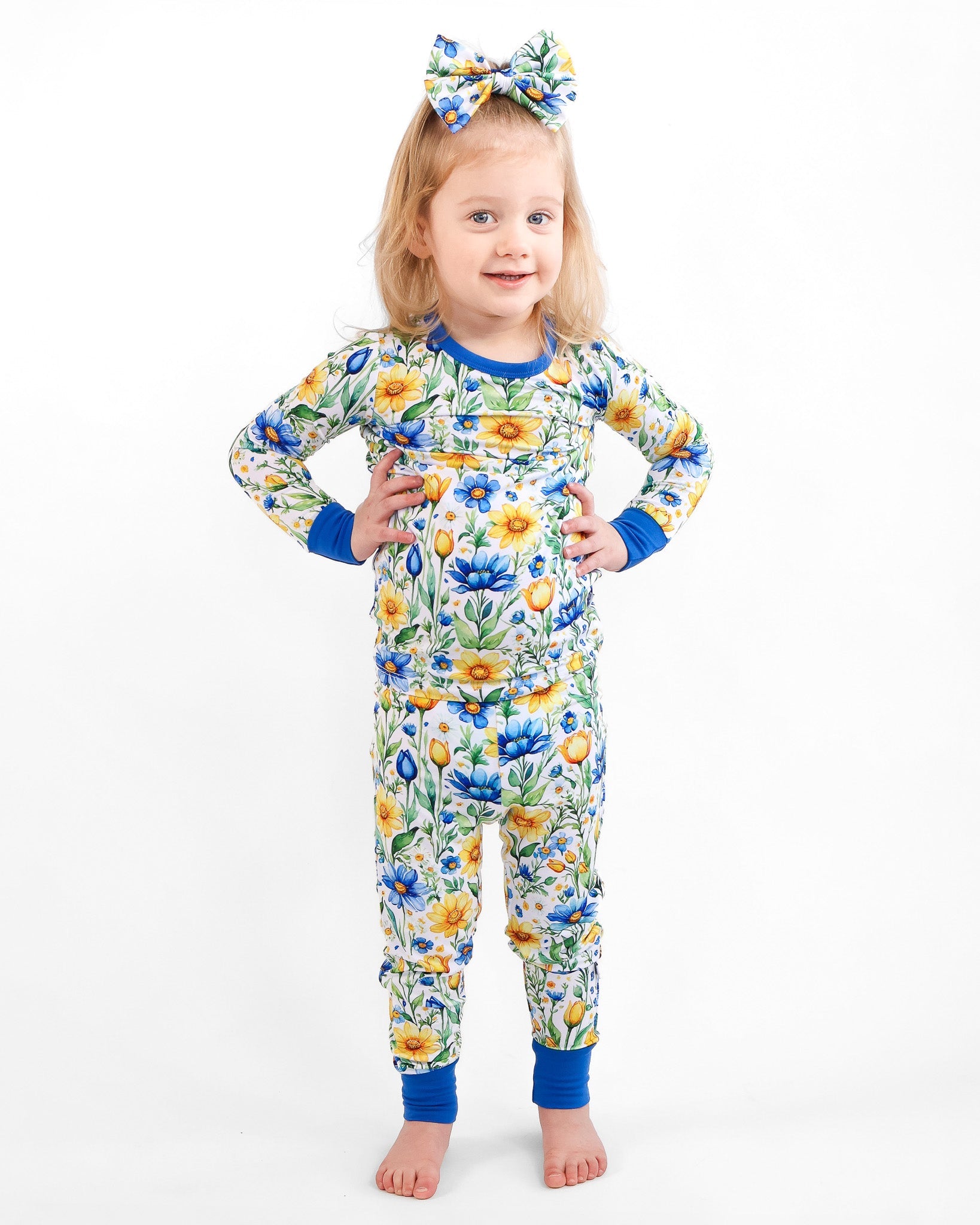Sunshine Meadows | Bamboo Two-piece Pajamas