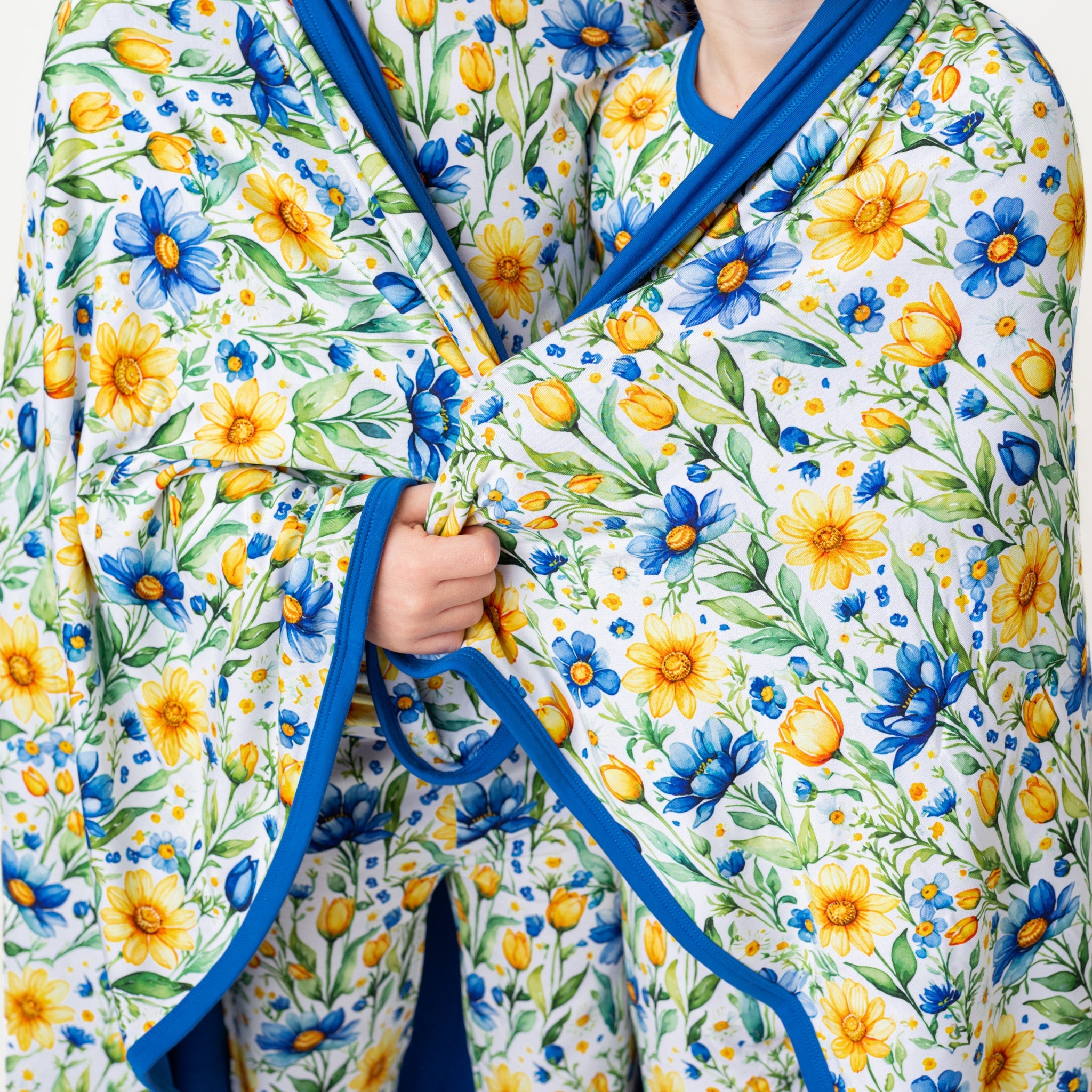 Sunshine Meadows | Bamboo Double Layer Toddler Blanket