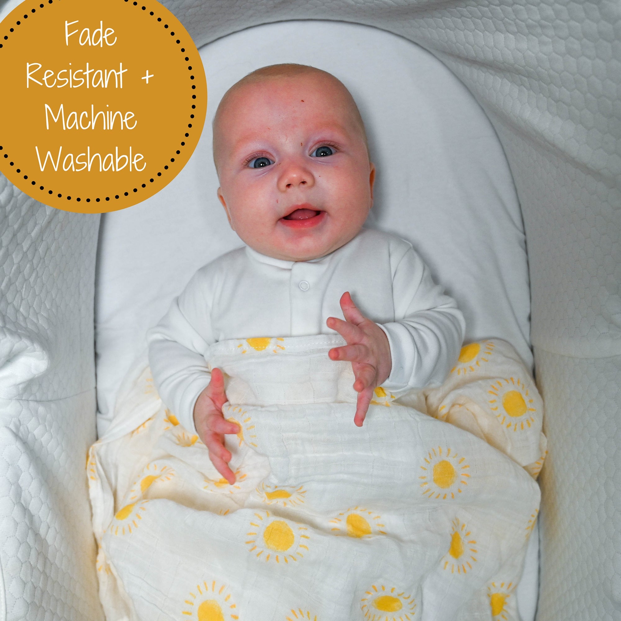 Beautiful Day Swaddle Blanket