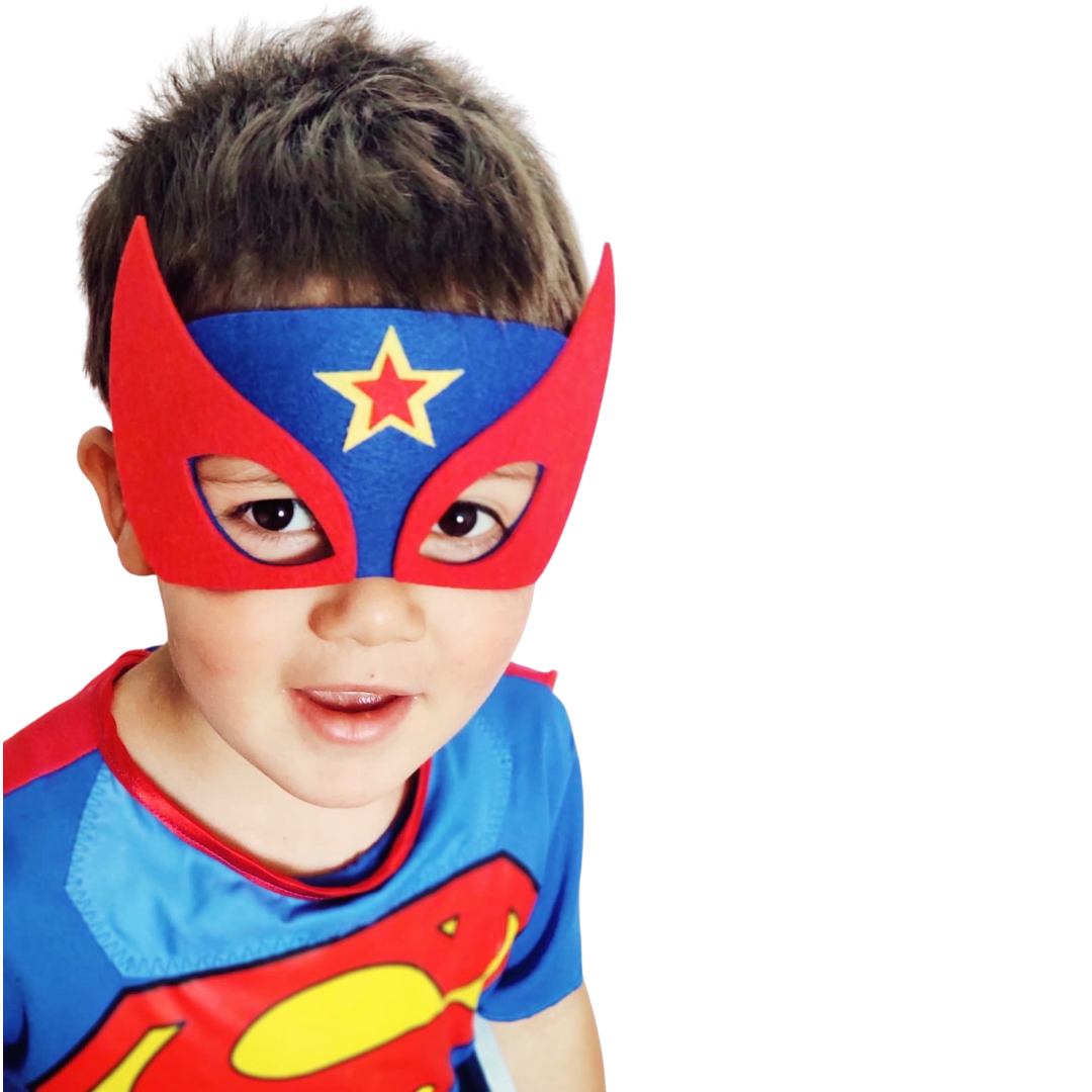 Superheroes Felt Masks (set Of 4)