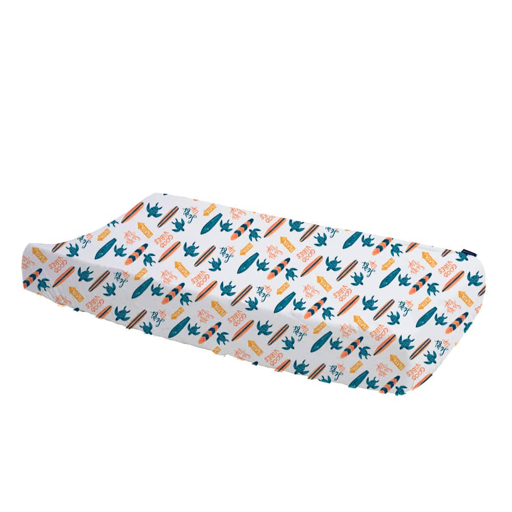 Surf Oh So Soft Muslin Changing Pad Cover