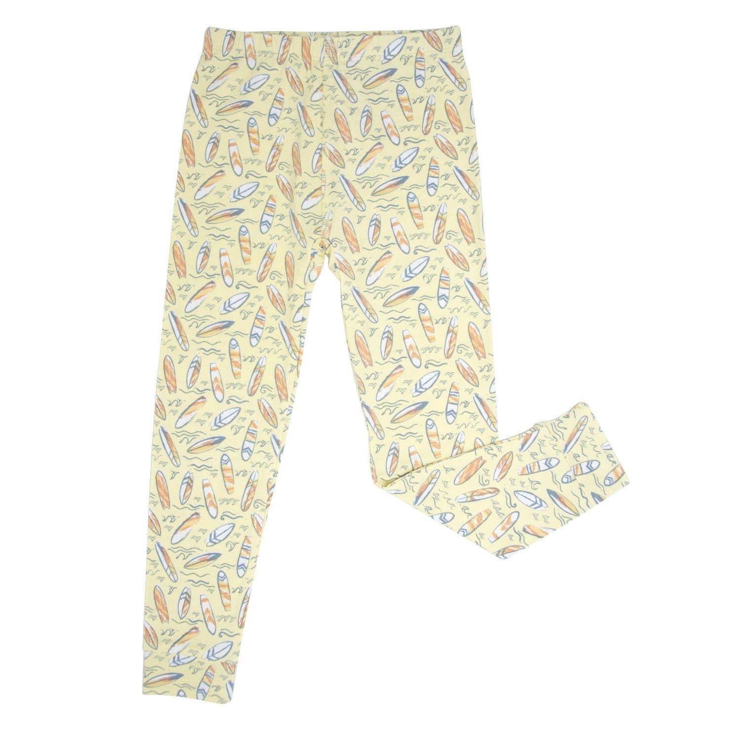 Surfboard Waves Big Kid Pajama S/s