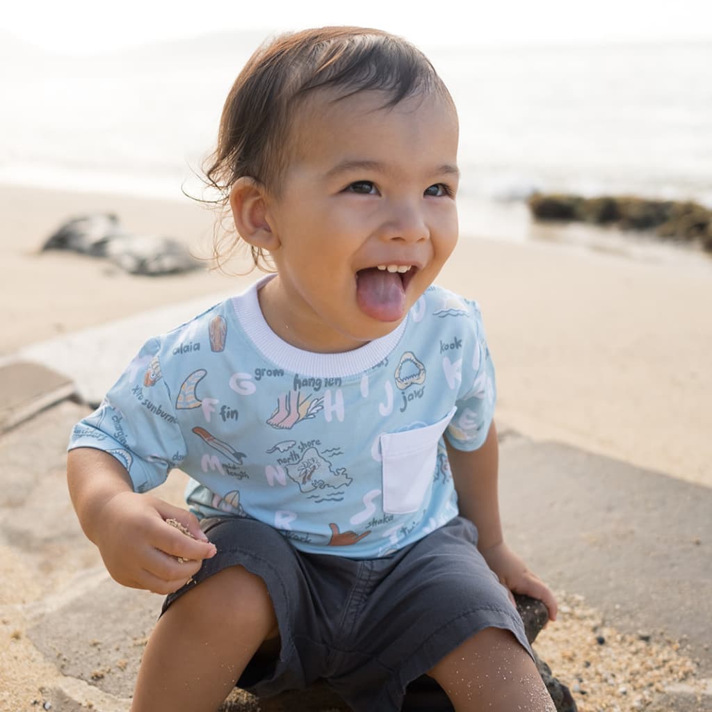 Surfing Abcs Bamboo Tee