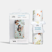 Crib Sheet And Swaddle Bundle - Enchanted Forest
