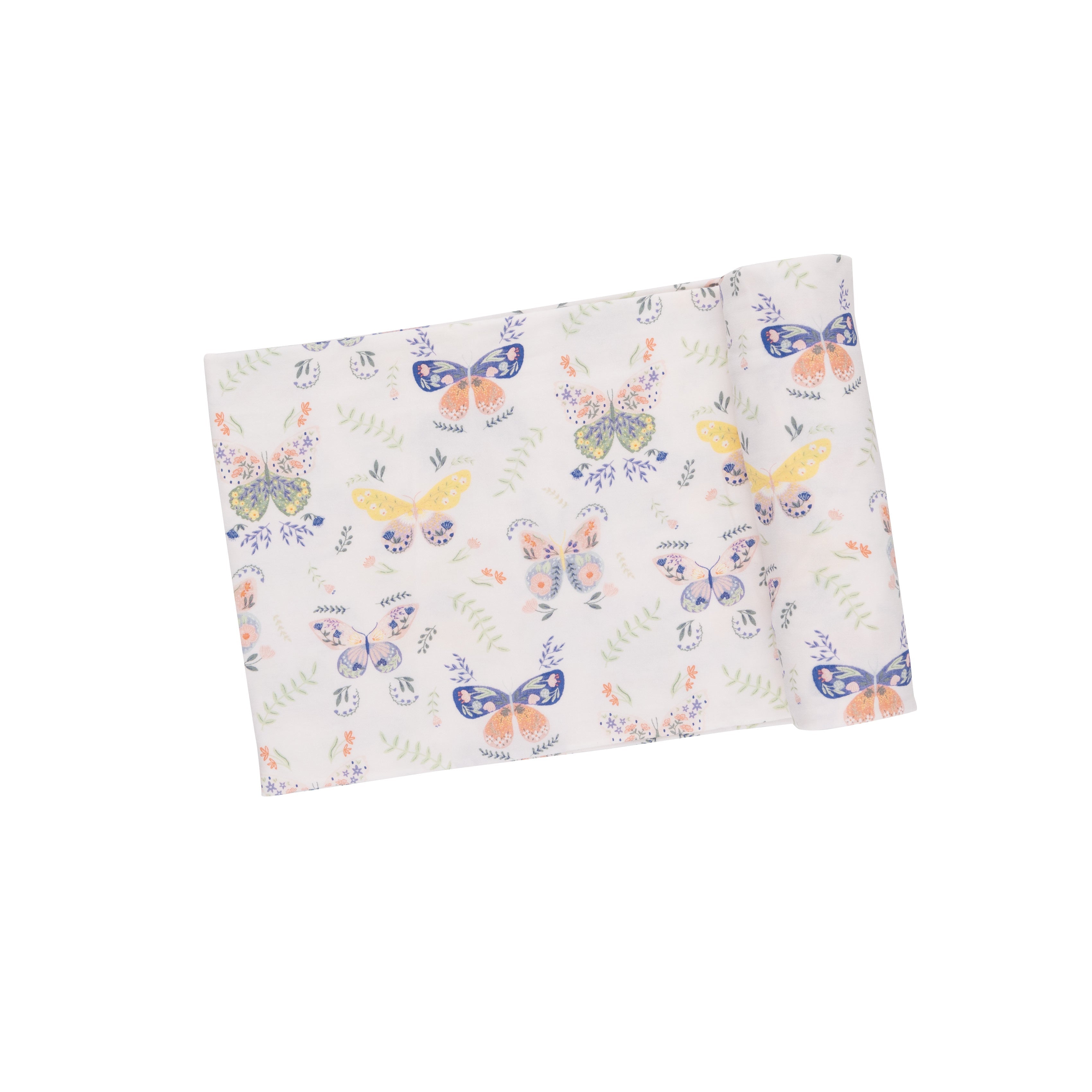 Swaddle Blanket - Botany Butterflies