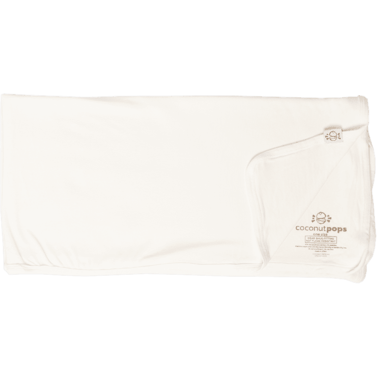 Swaddle In White (ribbed)