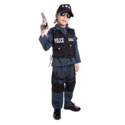S.w.a.t. Police Officer Costume - Kids