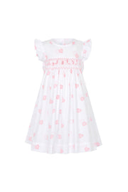 Sweetheart Woven Smocked Dress
