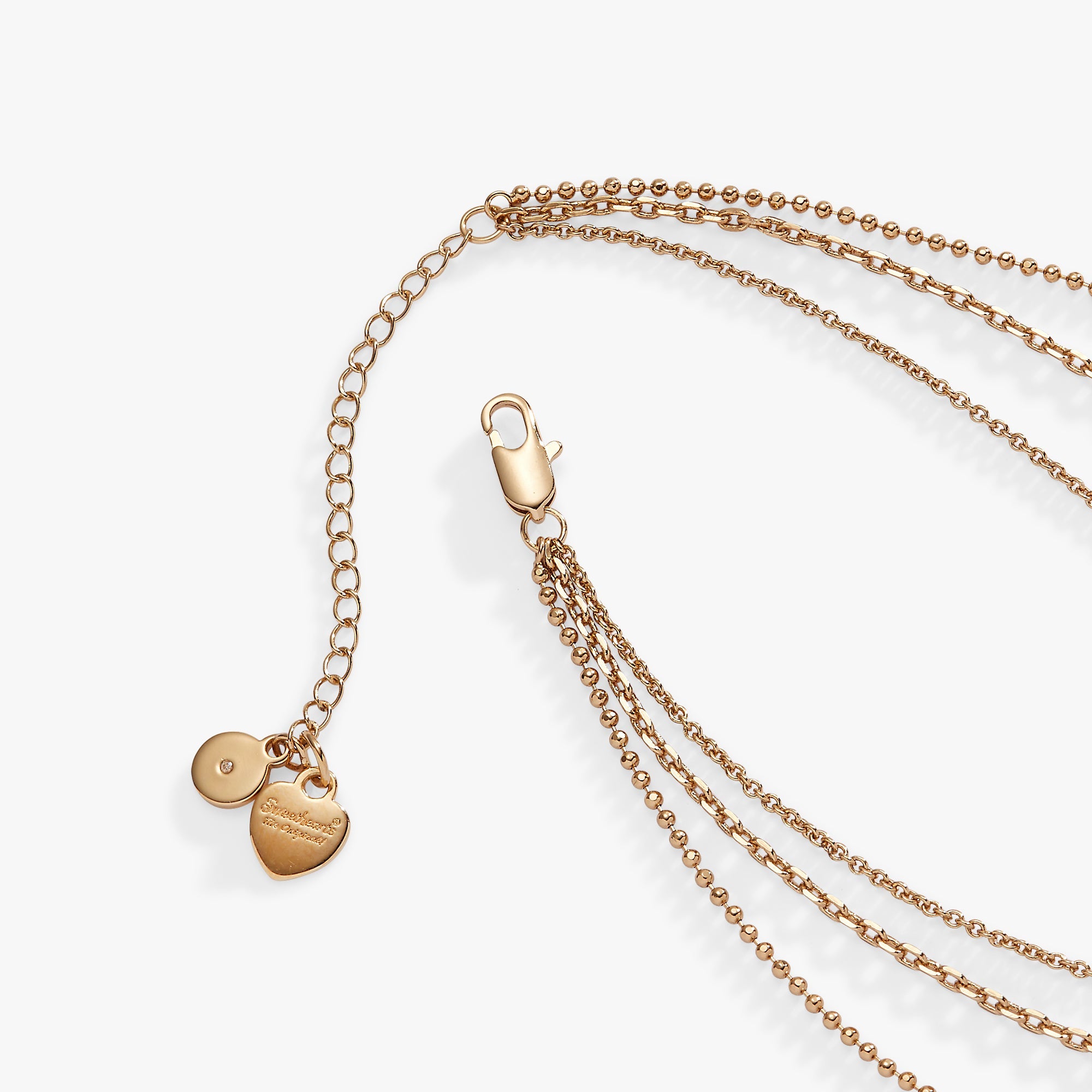Sweethearts® Triple-strand Charm Necklace