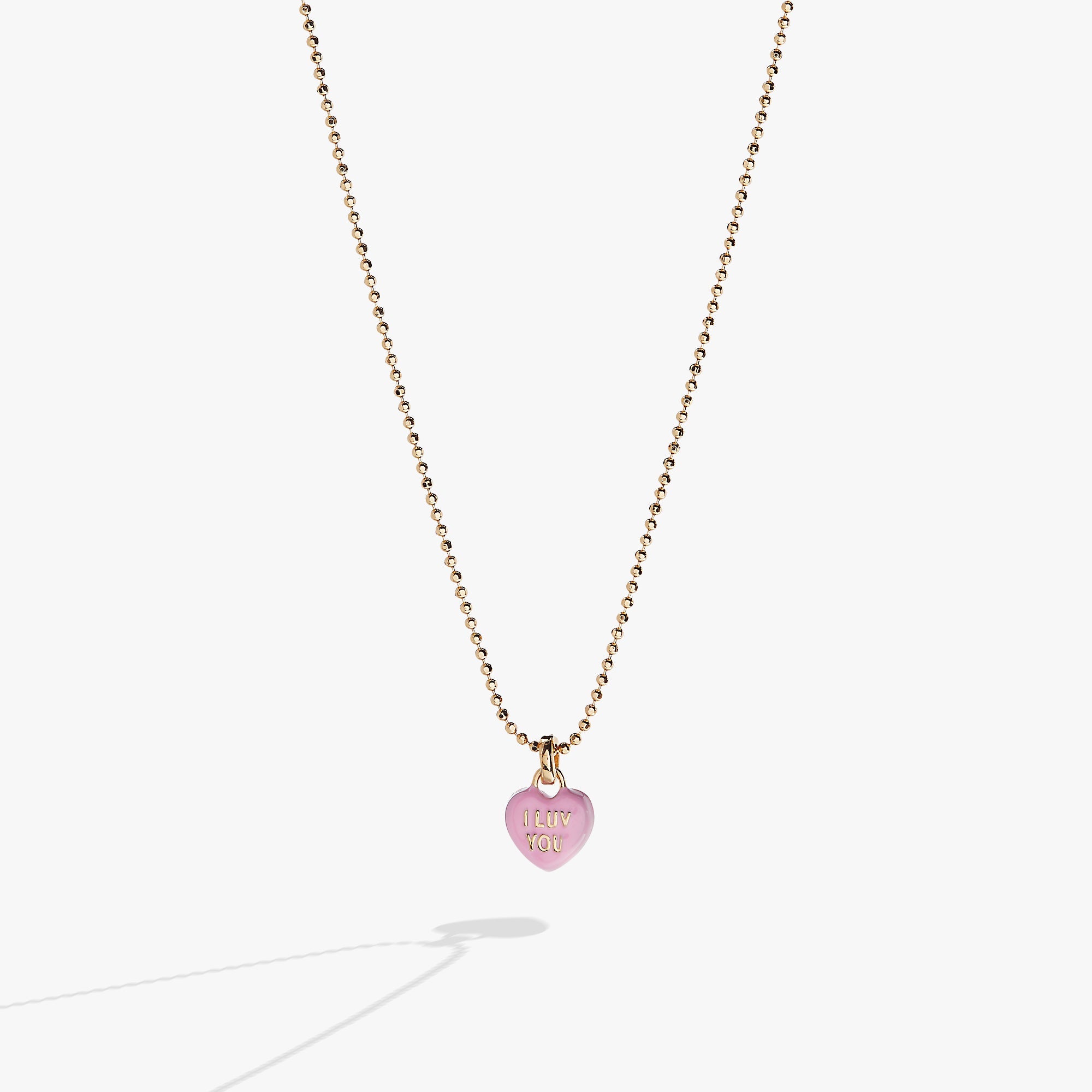 Sweethearts® 'i Luv You' Charm Necklace