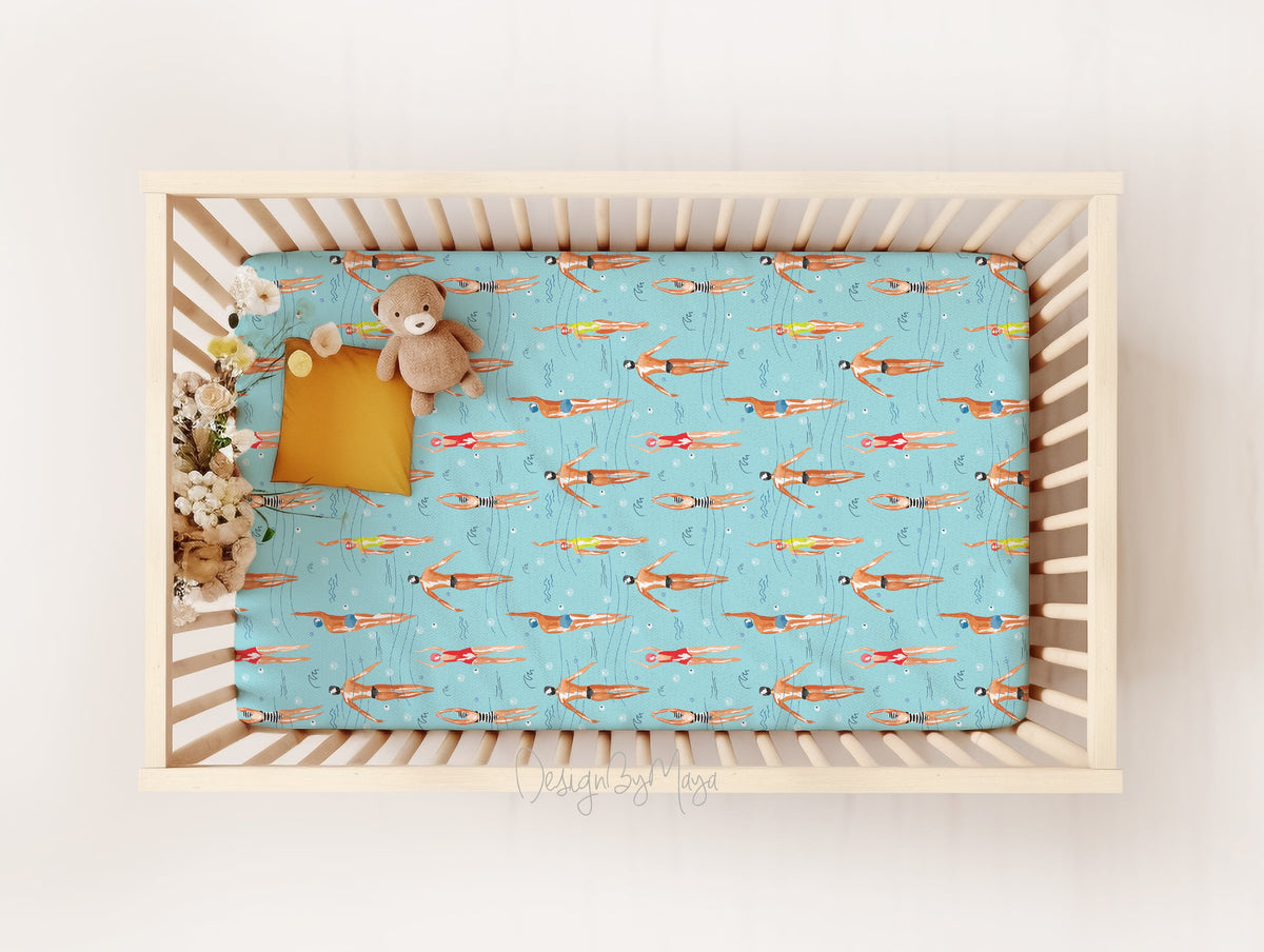 Baby Farm Crib Sheet - Minky / Jersey Crib Sheet